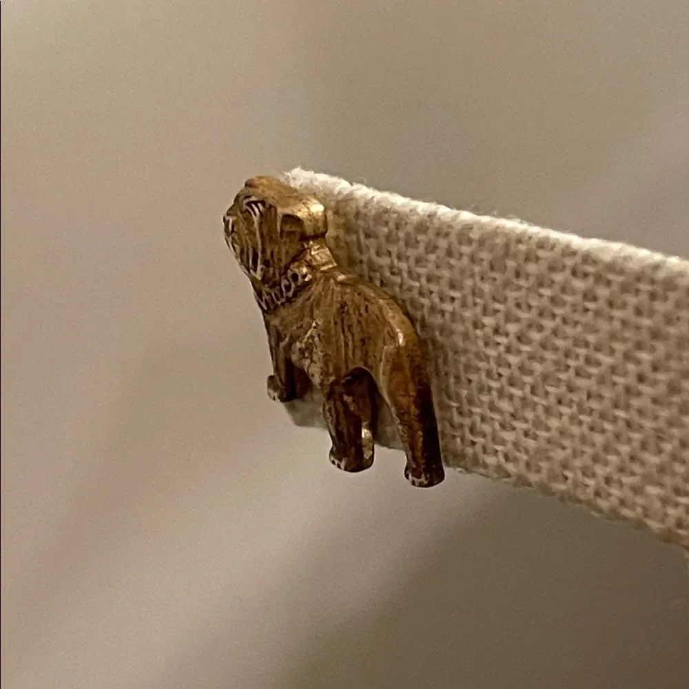 Vintage Bulldog Lapel Pin MACK TRUCK Dog Collectible Brooch Tie Tack